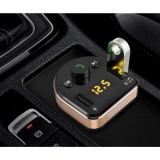 Dudao Bluetooth FM Transmitter Auto Ladeger&auml;t MP3 3.1A 2x USB Hochgeschwindigkeitsladeger&auml;t - Schwarz