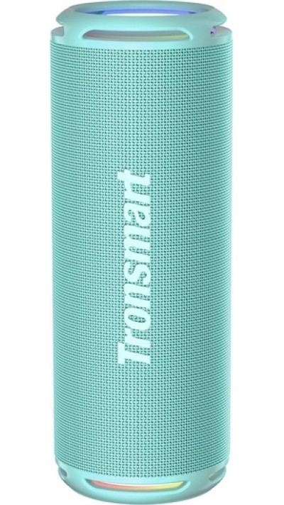 Tronsmart T7 Lite Bluetooth 5.3 Lautsprecher 24W mit IPX7 Zertifizierung und LED Licht - Türkis