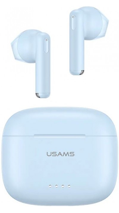 USAMS Dual-mic ENC Earbuds kabellose Bluetooth 5.3 Kopfhörer Mit Geräuschunterdrückung - Blau
