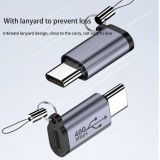 USB-C zu Lightning - Hochwertiger Lade-Adapter Stecker Datentransfer 480Mbps Aluminium
