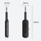 Ugreen 2 in 1 Bluetooth 5.0 Sender Empfänger mit Mini Jack 3.5mm - Schwarz