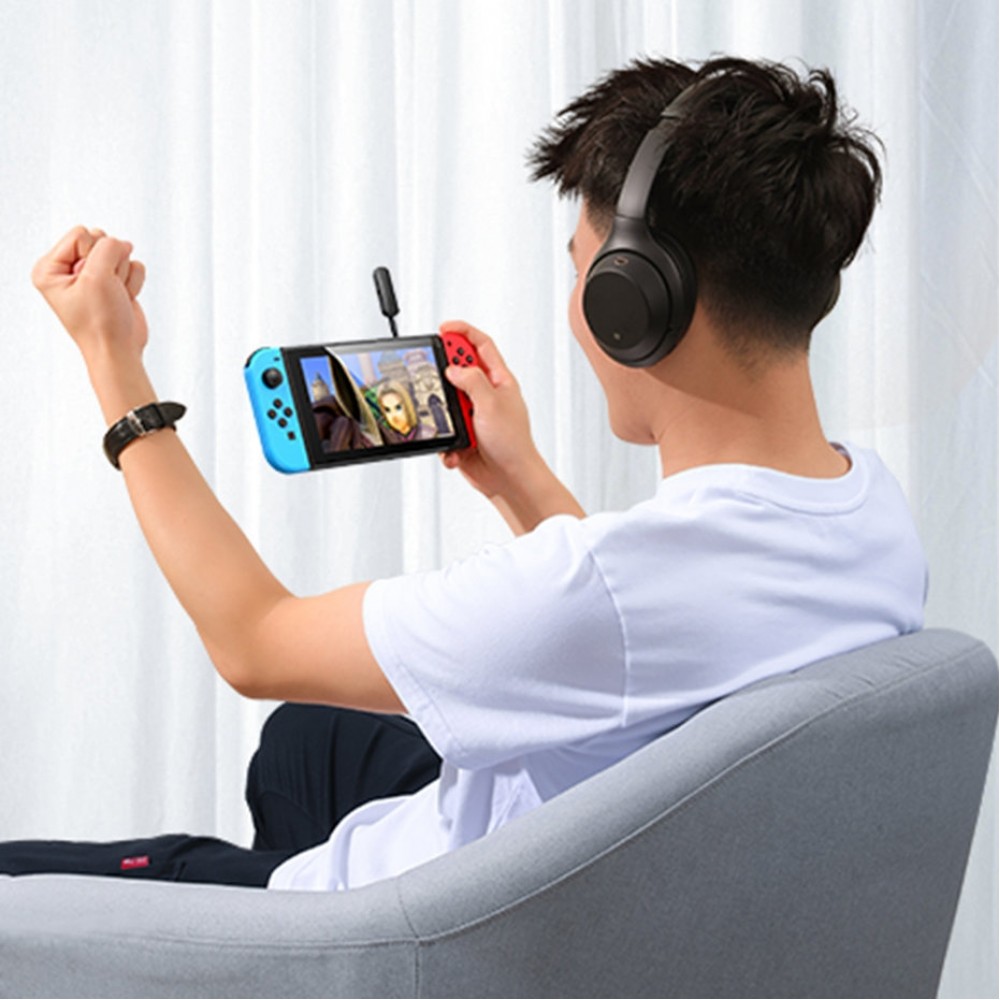 Ugreen 2 in 1 Bluetooth 5.0 Sender Empfänger mit Mini Jack 3.5mm - Schwarz