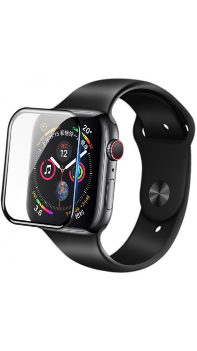 Schutzglas 3D Tempered Glass schwarz - Apple Watch 44mm