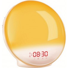 Wake-up Light Digitaler Wecker mit LED Licht, Sonnenaufgangsimulator, natürliche Lichtweckfunktion