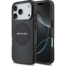 iPhone 17 Pro Case Hülle - AMG MagSafe Schutz Elegant Transparent Doppelschicht Grafiken - Schwarz