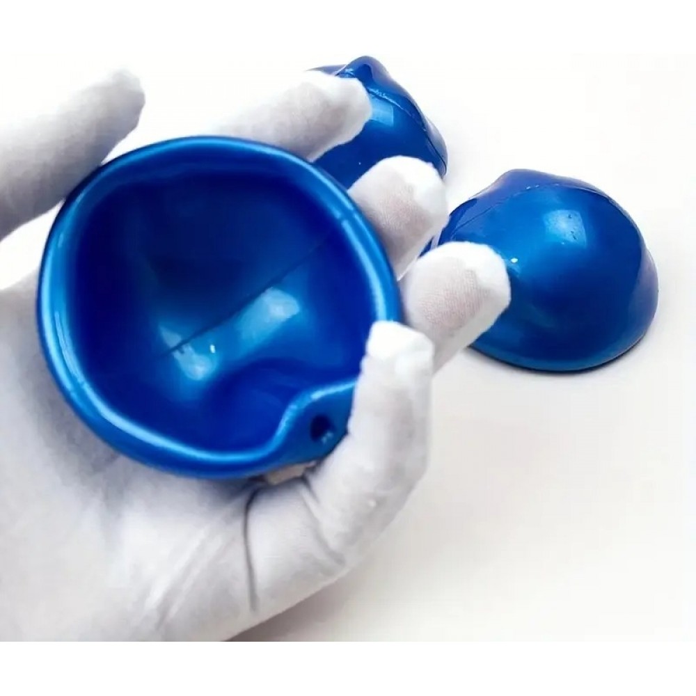 Gummi-Uhren&ouml;ffner Ball Werkzeug f&uuml;r Uhren und Armb&auml;nder, universelles Reibungswerkzeug, kratzfrei (7 cm) - Blau
