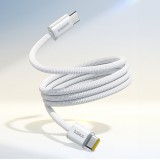 Baseus Dynamic 4 Pro magnetisches Schnellladekabel USB-C 100W (1 m) - Weiss