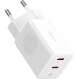 Baseus GaN5 Pro 40W Schnellladeger&auml;t 2x USB-C - Weiss
