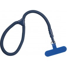 Universal-Halsband aus Seil für Hülle - Blau
