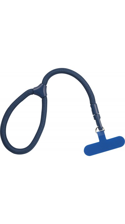 Universal-Halsband aus Seil für Hülle - Blau