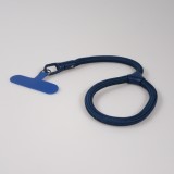 Universal-Halsband aus Seil für Hülle - Blau
