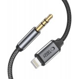 Tech-Protect UltraBoost Audio-Kabel Lightning auf Mini-Jack 3,5mm (1m) - Schwarz