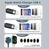 Ultra-schnelles 5-in-1 Multifunktions-Ladekabel 75W für iPhone, Apple Watch, AirPods und verschiedene USB-C-Geräte - Schwarz