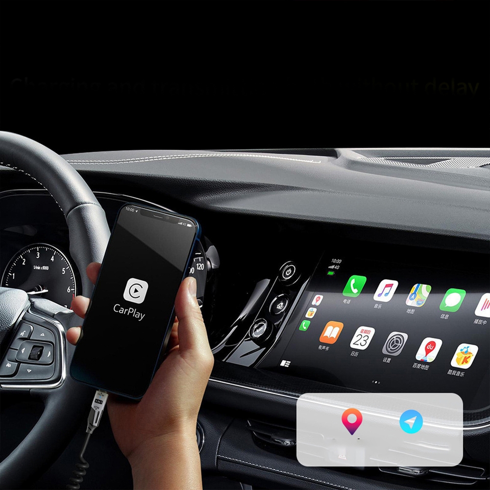 Dudao L20 Pro 4-in-1 Kabel USB-A / USB-C - Lightning / USB-C 65W für Laden und Datenübertragung - Schwarz