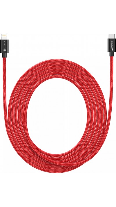 iPhone Kabel (3 m) Lightning auf USB-C - Nylon PhoneLook