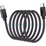 Câble USB-C vers USB-C magnétique (1.2 m) 240W avec Power Delivery 3.1 Choetech XCC-1054 - Noir