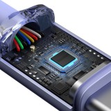 Baseus USB-C zu USB-C PD QC Kabel 100W 5A 480Mb/s (2 m) - Lila