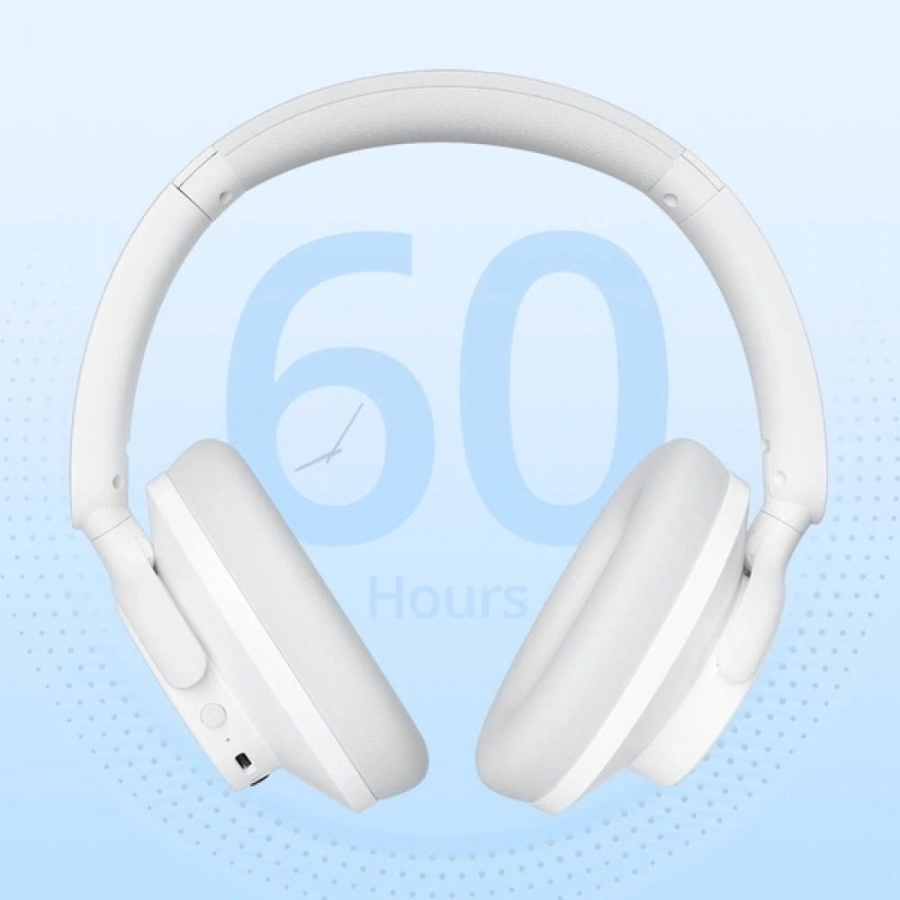 Tronsmart SOUNDFII Q20S Hybrid ANC Bluetooth Kopfhörer mit aktiver Geräuschunterdrückung - Weiss