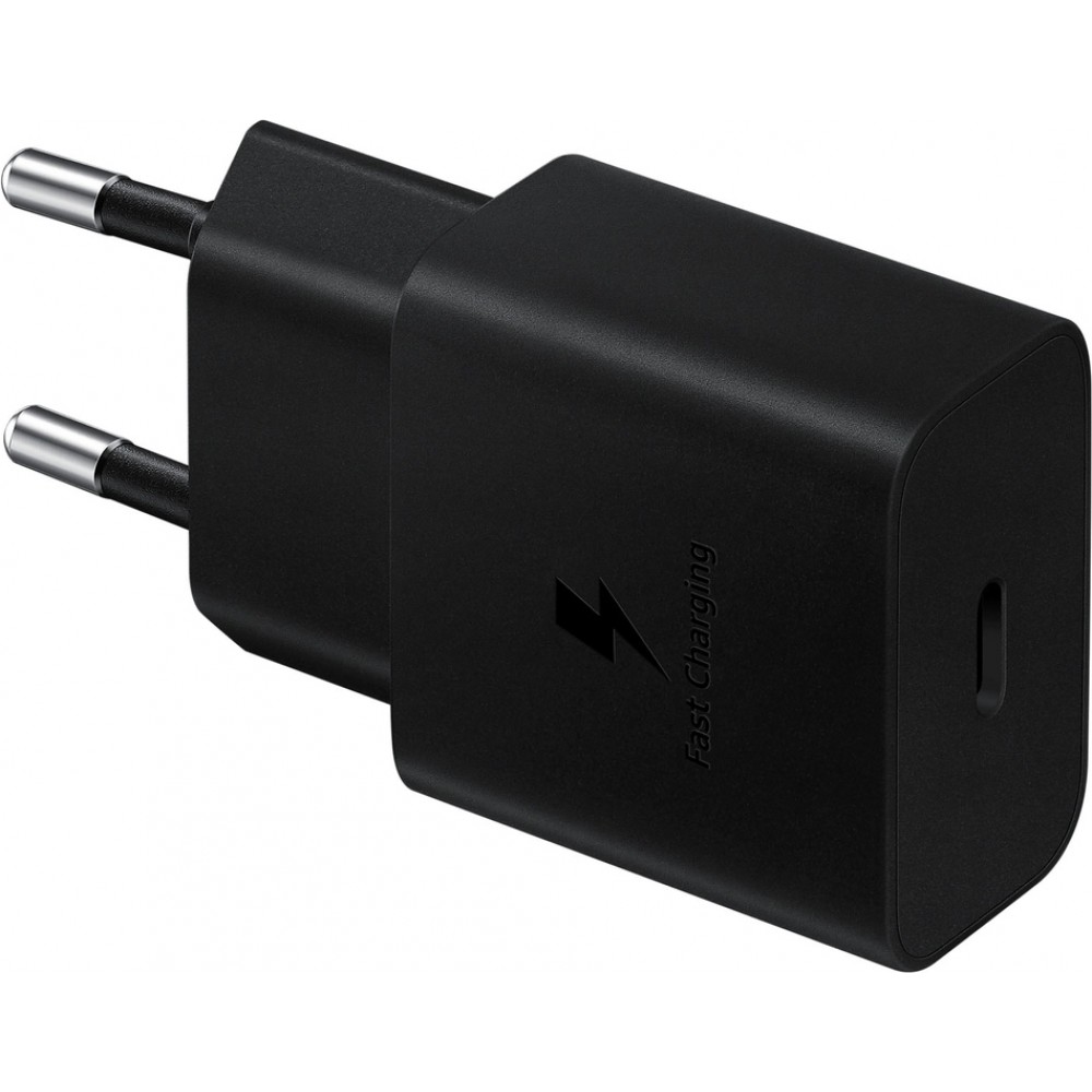 Samsung EP-T1510NBEGEU USB-C 15W PD AFC Schnelllade-Adapter Wandladeger&auml;t - Schwarz
