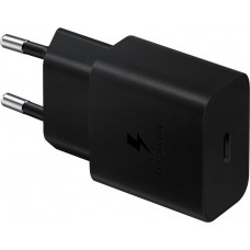 Samsung EP-T1510NBEGEU USB-C 15W PD AFC Schnelllade-Adapter Wandladeger&auml;t - Schwarz