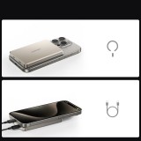 Magnetische Powerbank Joyroom JR-PBM08 Pro 10000 mAh 20 W ultraflach MagSafe - Titan