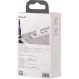 Baseus GaN2 Lite 65W USB-A / USB-C Schnellladegerät Quick Charge 3.0 Power Delivery - Weiss