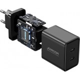 Chargeur rapide double USB-C (2x) 40W Joyroom JR-TCF09 - Noir