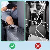 Joyroom JR-CL05 78W Schnellladegerät Auto 5 Ports (2xPD+3QC3.0) 1,5m Kabel - Schwarz