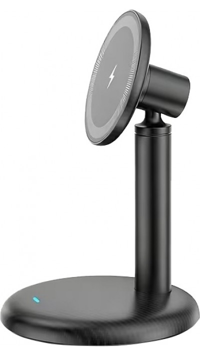 V26 Magnetisches kabelloses Ladeger&auml;t 15W Schnellladung MagSafe kompatibel f&uuml;r Smartphones mit Ladehalterung - Schwarz