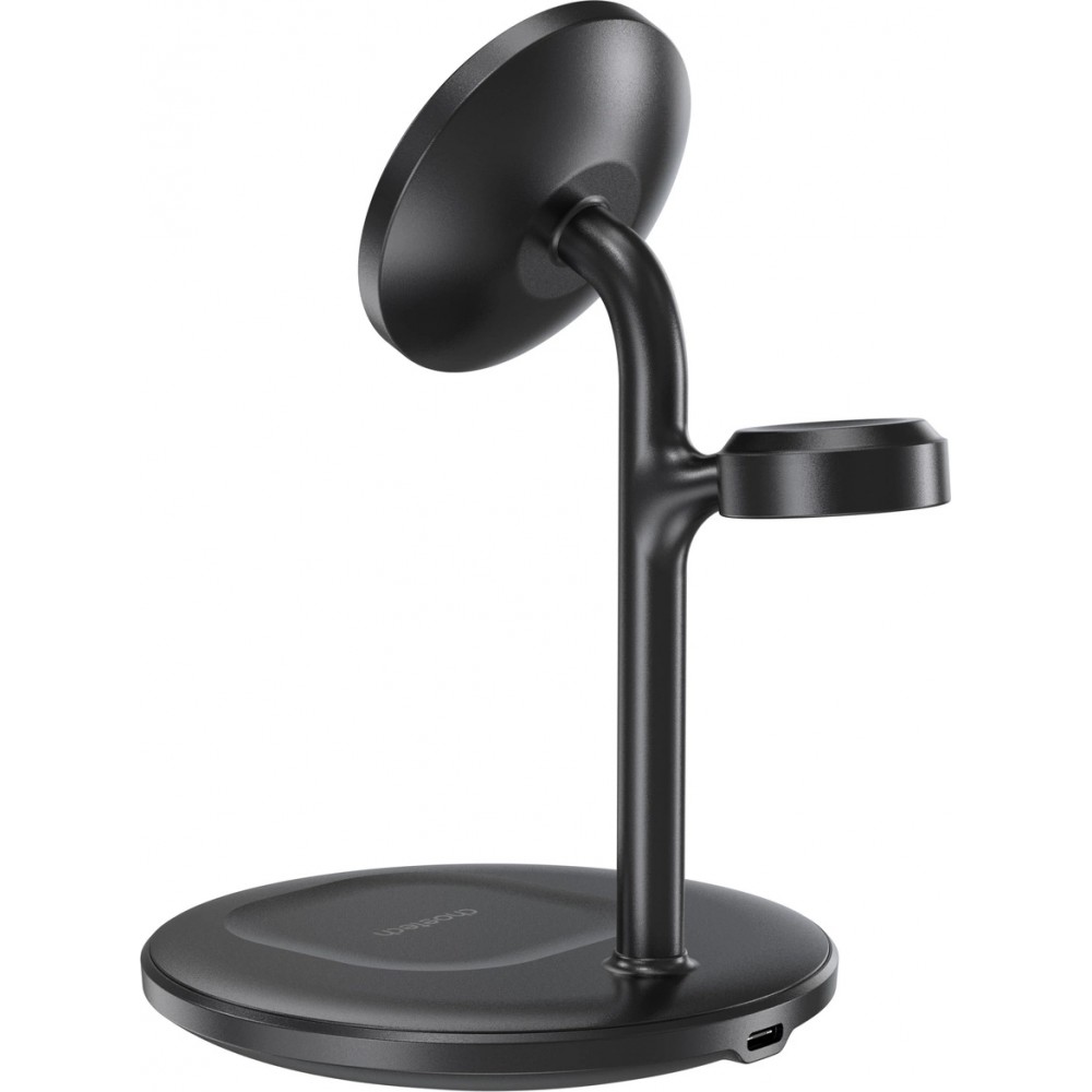 Choetech T585-F - Magnetische 3-in-1 Wireless Lade Station für iPhone / AirPods Pro / Apple Watch - Schwarz