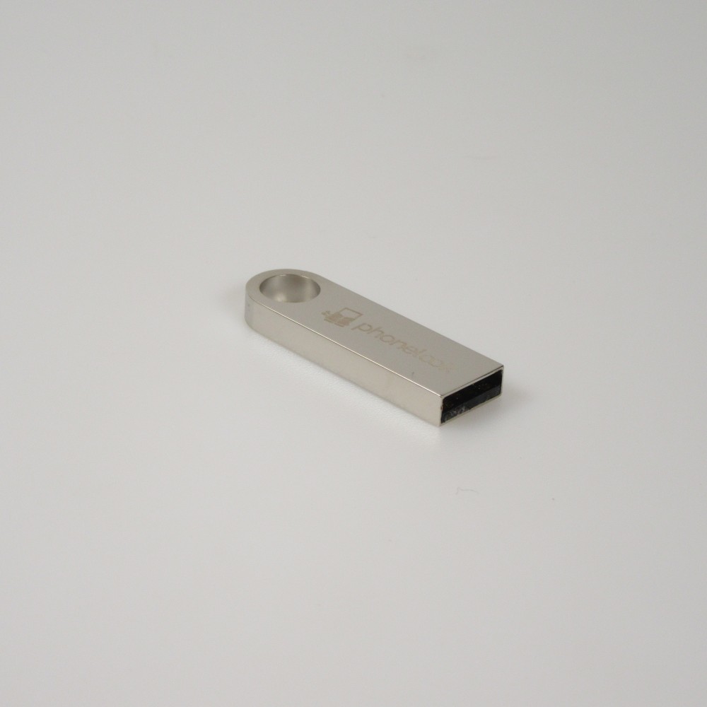 Ultraleichte silberne USB-Stick – Kompakt und tragbar - 8GB - Silber