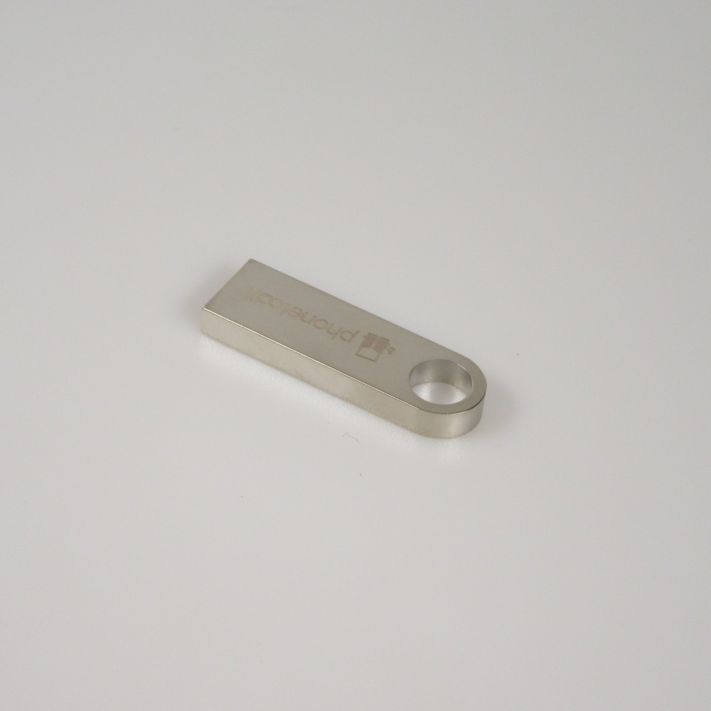 Ultraleichte silberne USB-Stick – Kompakt und tragbar - 8GB - Silber