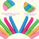 Clips de fermeture alimentaire pour sachets de nourriture en silicone flexible (set de 10 pi&egrave;ces) - Multicolore