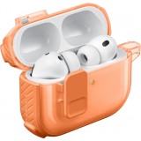AirPods 3 Case H&uuml;lle - AmazingThing Titan Pro Guardian Schutzh&uuml;lle innovativ - Orange