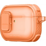 AirPods 3 Case H&uuml;lle - AmazingThing Titan Pro Guardian Schutzh&uuml;lle innovativ - Orange