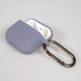 AirPods 4 Case H&uuml;lle - Bunte Silikon Schutzh&uuml;lle weich und stylisch - Violett