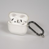 Coque AirPods 4 - Silicone TPU transparent - Transparent