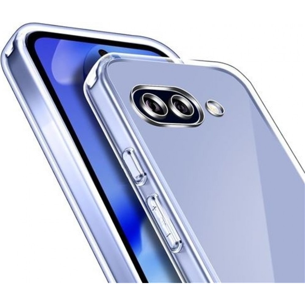 Hülle Google Pixel 9a - Gummi Transparent Silikon Gel Simple Super Clear flexibel