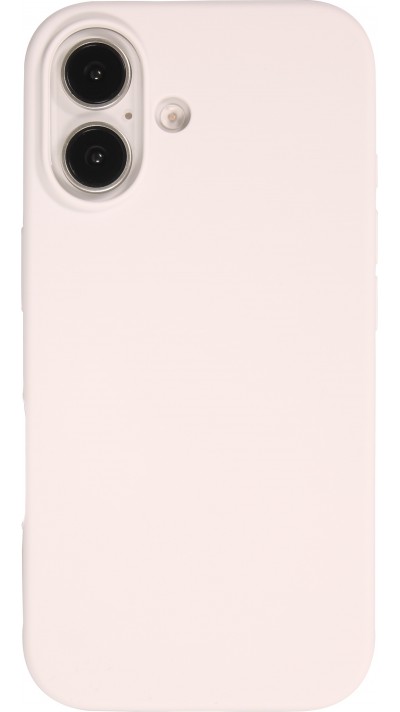 Coque iPhone 16 Plus - Soft Touch - Blanc