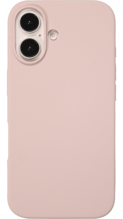 Coque iPhone 16 Plus - Soft Touch - Taupe