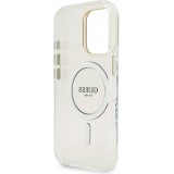 iPhone 16 Pro Case Hülle - MagSafe Magnetische Hülle mit Wechselplatten (Rosa / Braun / Schwarz) und Kameraständer - Transparent