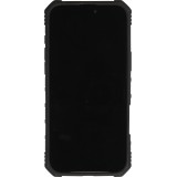 iPhone 16 Pro Max Case Hülle - Armor mit Silikon-Eckschutz und Stützring - Schwarz
