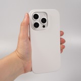 iPhone 16 Pro Max Case H&uuml;lle - Soft Touch - Weiss