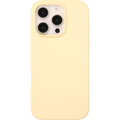iPhone 16 Pro Max Case H&uuml;lle - Soft Touch - Gelb