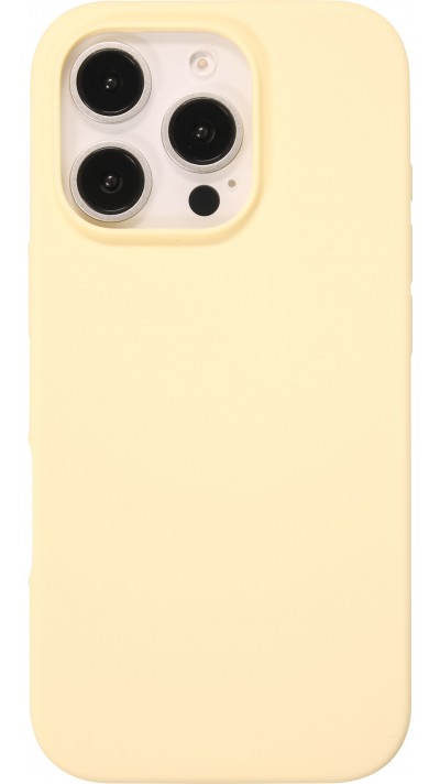 iPhone 16 Pro Max Case Hülle - Soft Touch - Gelb