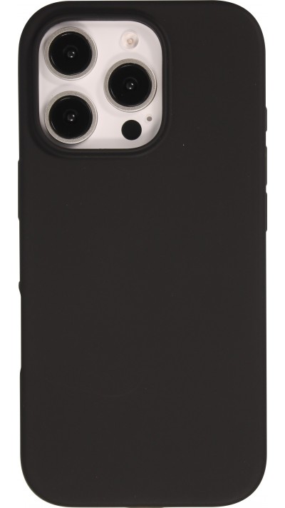 iPhone 16 Pro Max Case Hülle - Soft Touch - Schwarz