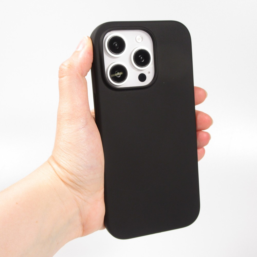 iPhone 16 Pro Max Case Hülle - Soft Touch - Schwarz
