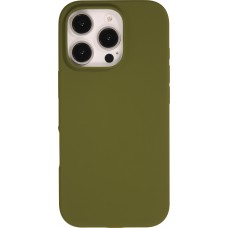 iPhone 16 Pro Max Case H&uuml;lle - Soft Touch - Milit&auml;rgr&uuml;n
