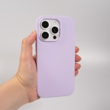 iPhone 16 Pro Max Case H&uuml;lle - Soft Touch - Hellviolett