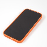 iPhone 15 Pro Max Case Hülle - Ultra-leicht und luftig mit MagSafe-kompatiblem Gitterdesign - Orange
